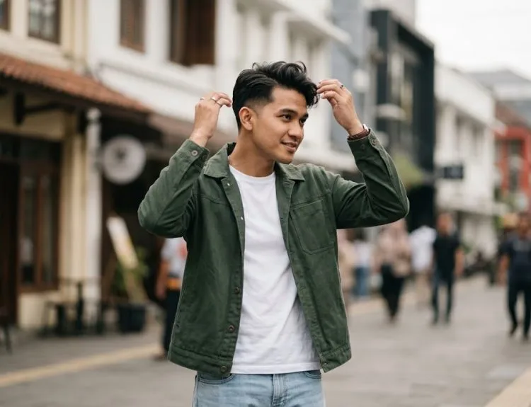 model rambut laki laki