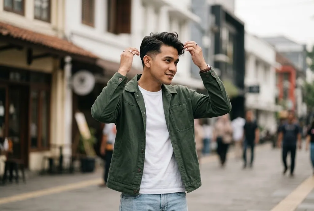 model rambut laki laki
