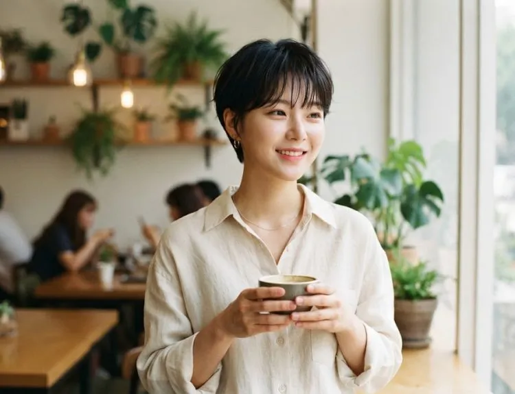 model rambut pixie cut