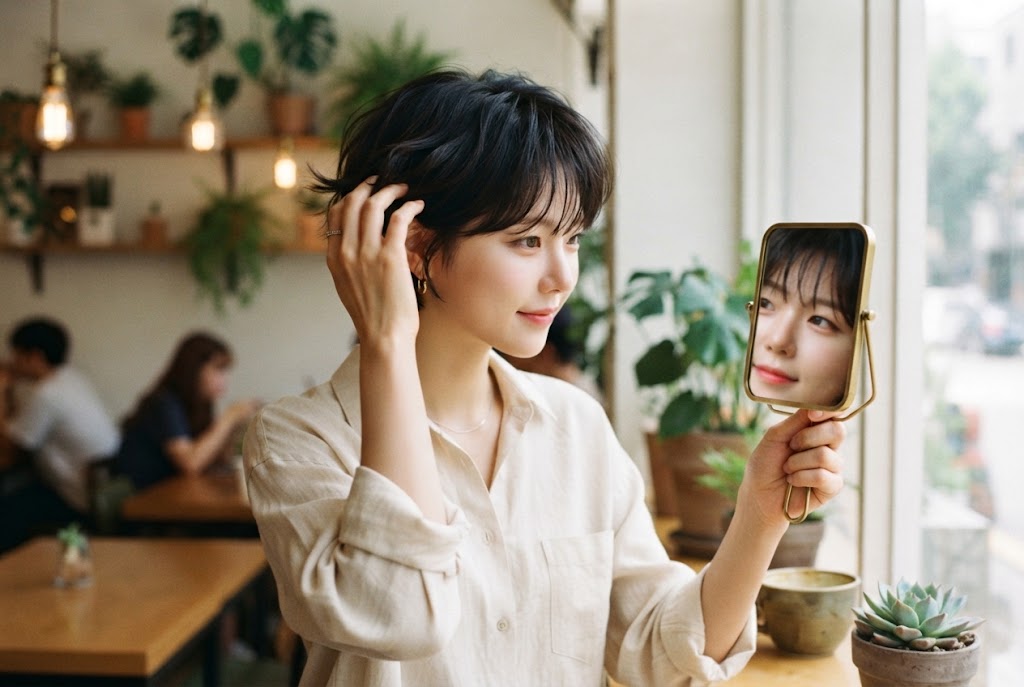 model rambut pixie cut