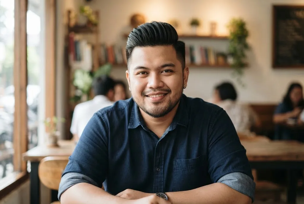 Model Rambut Pria Gemuk yang Bikin Wajah Terlihat Lebih Ramping
