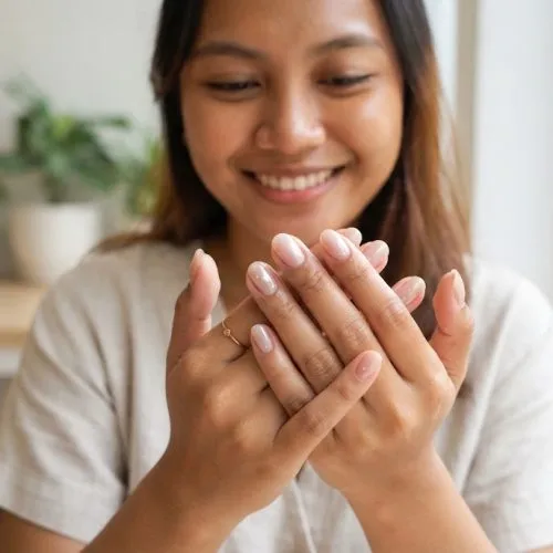 nail art bikin kulit cerah