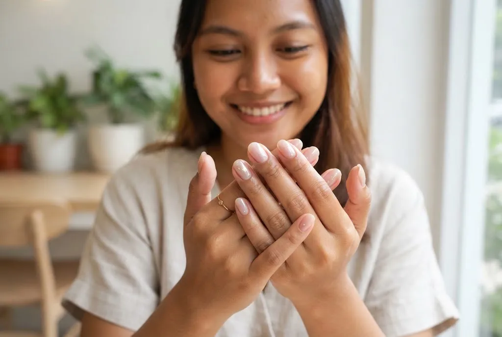 nail art bikin kulit cerah