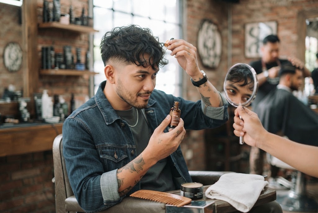 nama nama model rambut pria