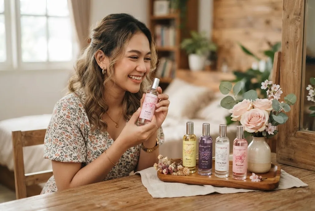 parfum evangeline yang paling wangi