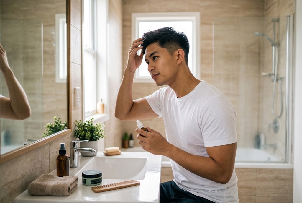 perawatan rambut pria