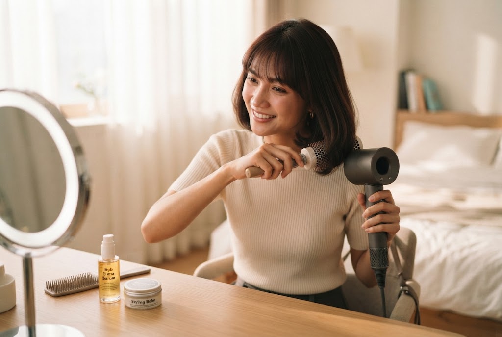 potong rambut bob