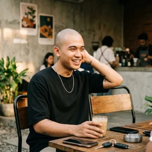 potongan botak keren