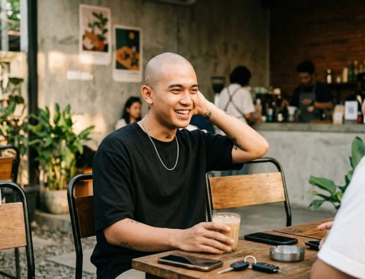 potongan botak keren