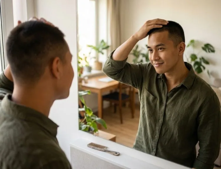 potongan rambut 3 cm