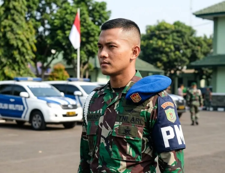 potongan rambut polisi militer