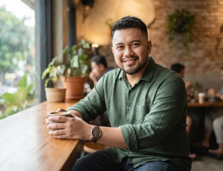 potongan rambut pria gemuk