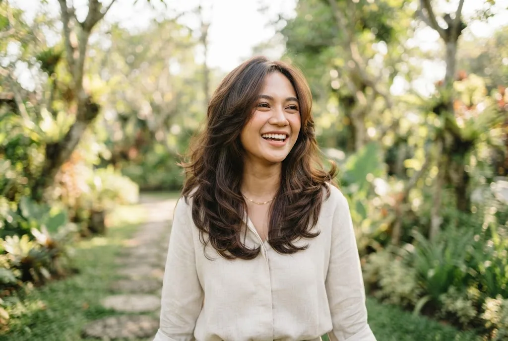 potongan rambut segi layer