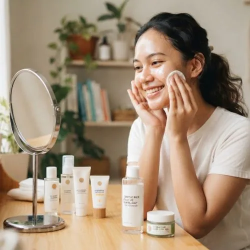 produk eksfoliasi wajah