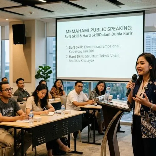 public speaking termasuk soft skill atau hard skill