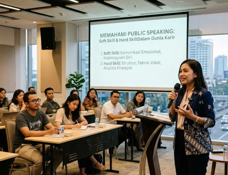public speaking termasuk soft skill atau hard skill