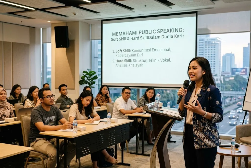 public speaking termasuk soft skill atau hard skill