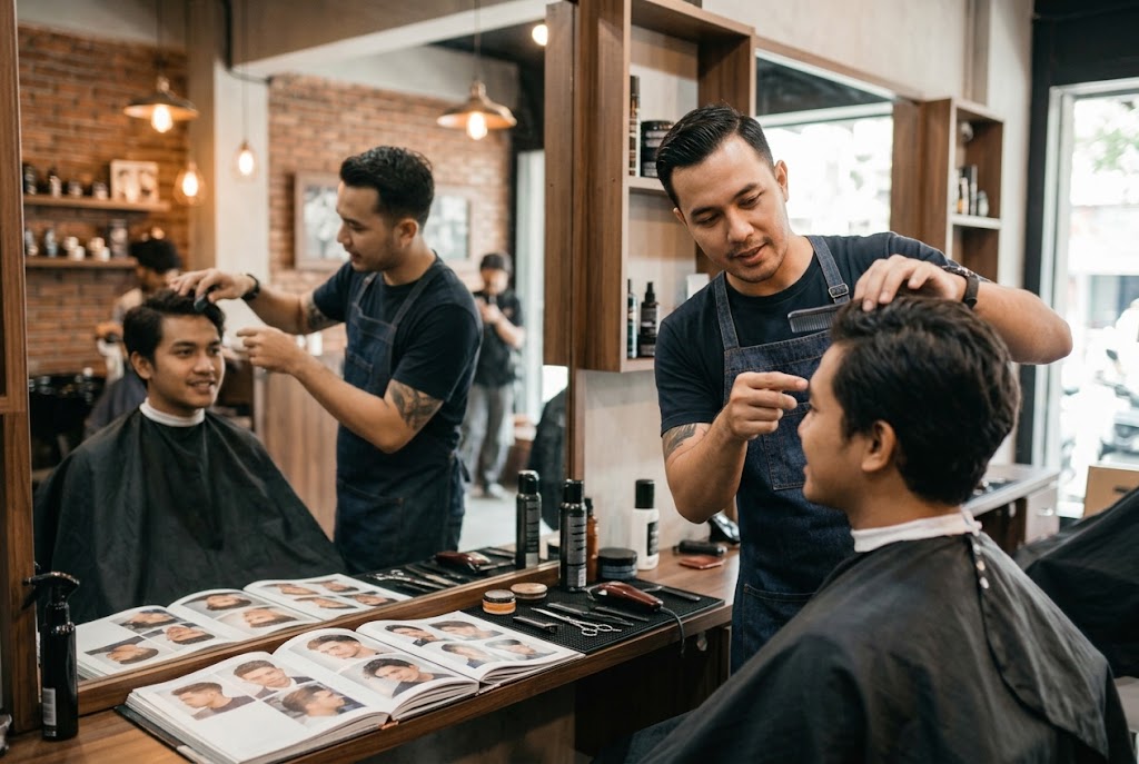 rambut cowok ganteng