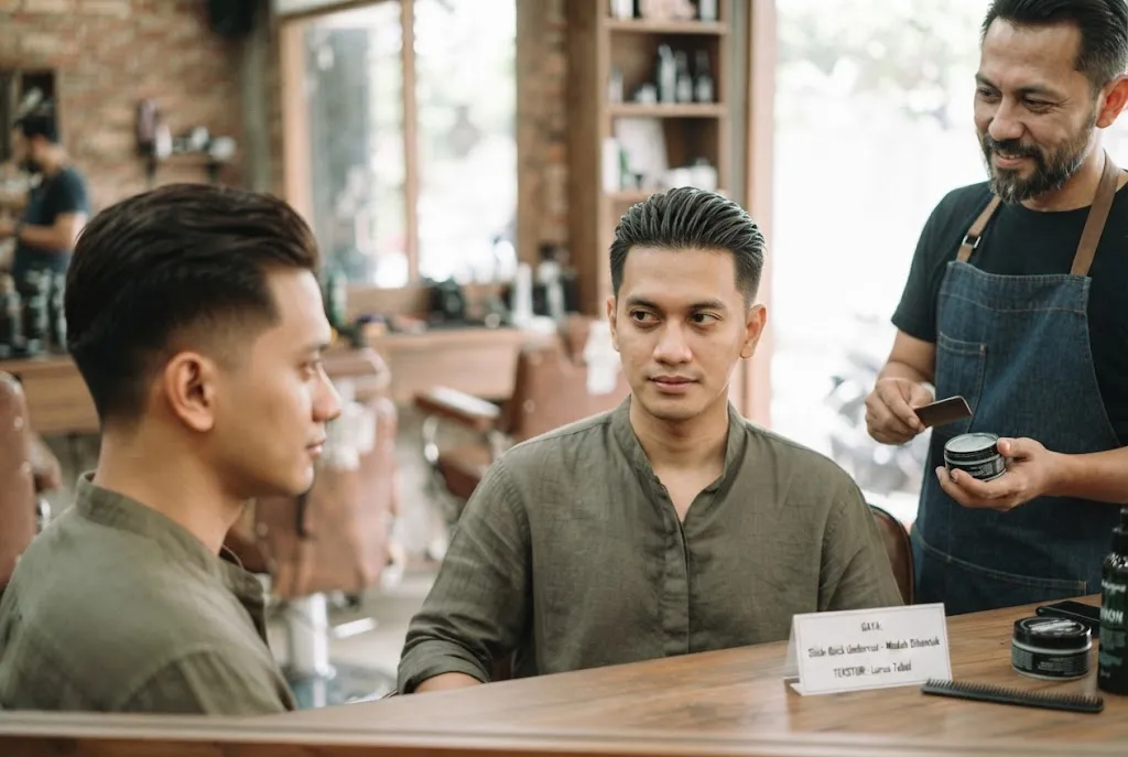 Rambut Lurus Tebal yang Paling Mudah Dibentuk