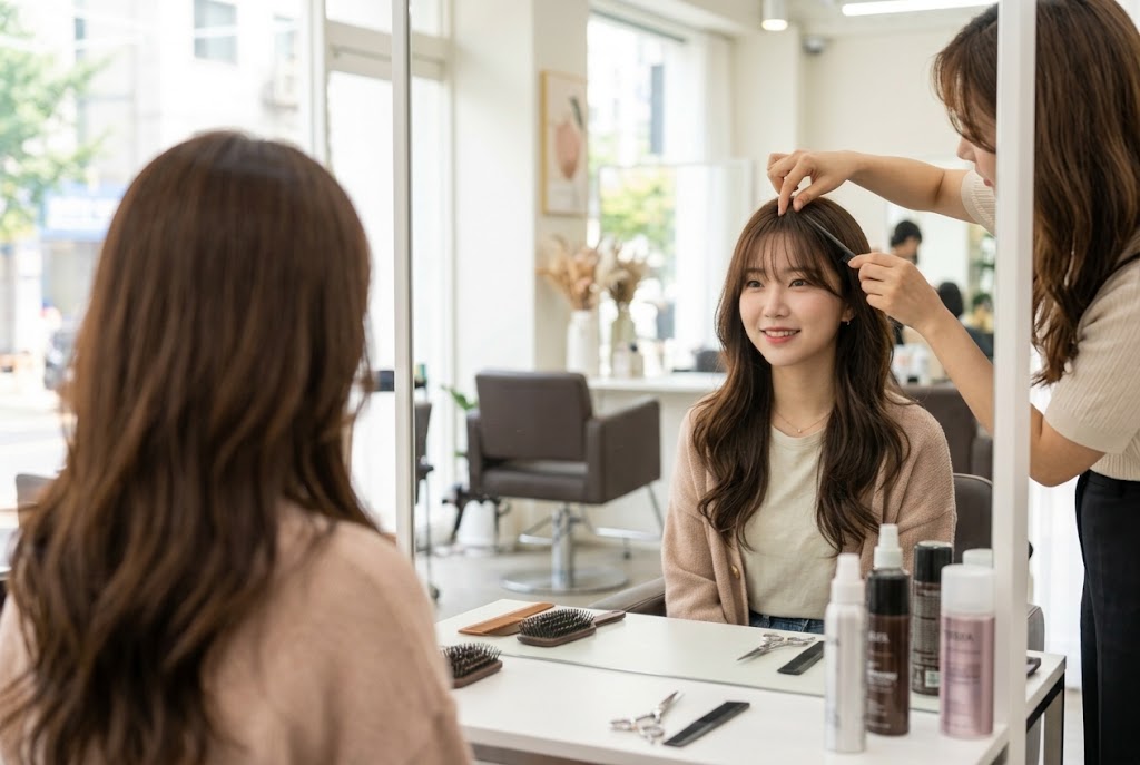 rambut panjang wanita
