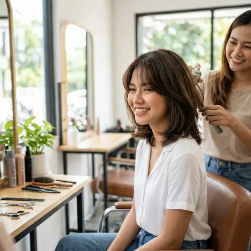 rambut wanita