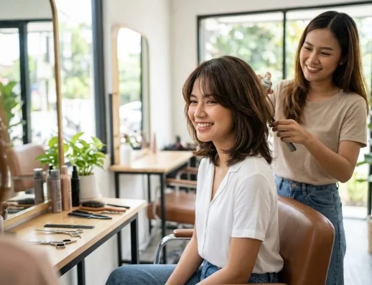 rambut wanita