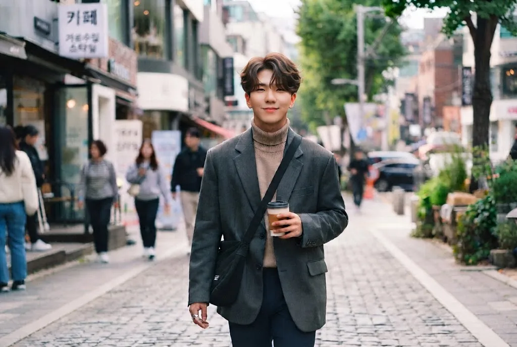 Shadow perm yang kasih volume tanpa terlihat terlalu keriting