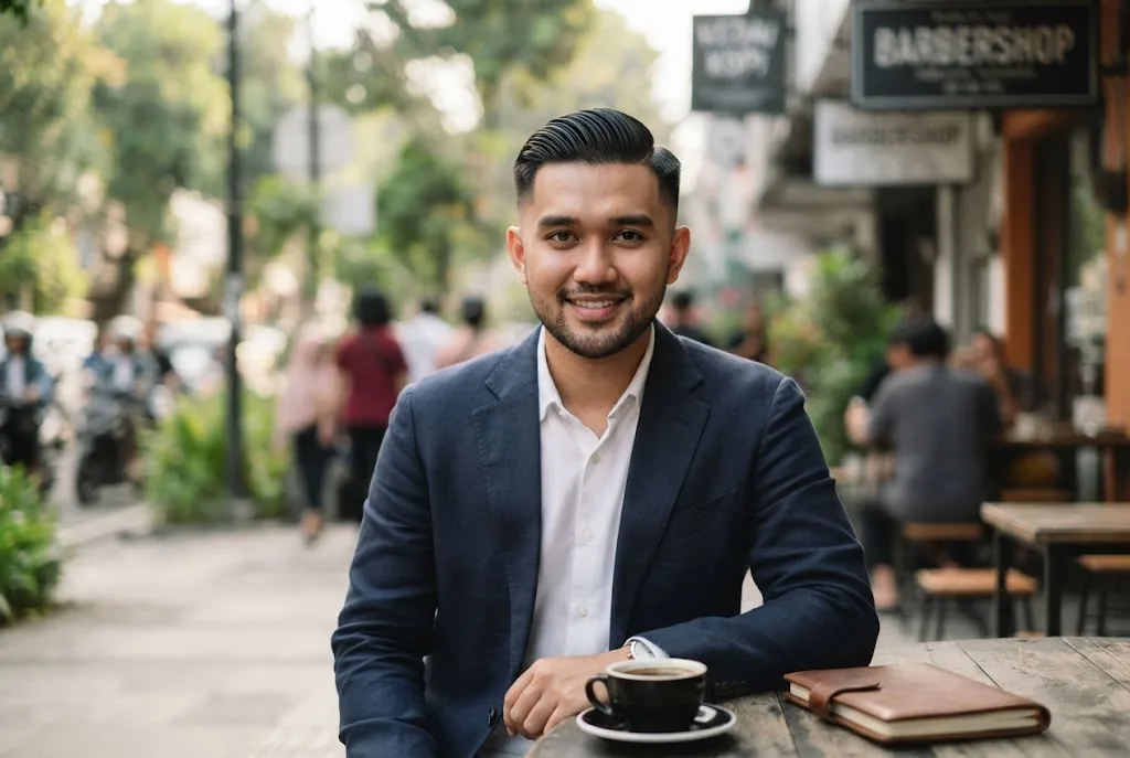 Side Part Klasik yang Tidak Pernah Ketinggalan