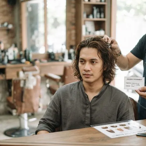 tipe rambut pria