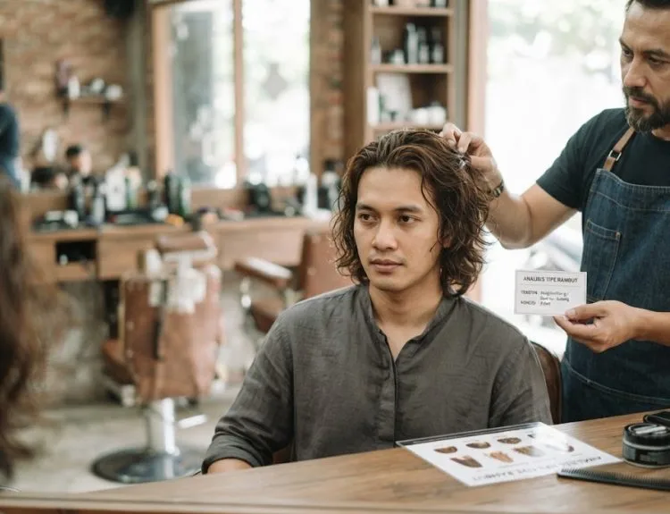 tipe rambut pria