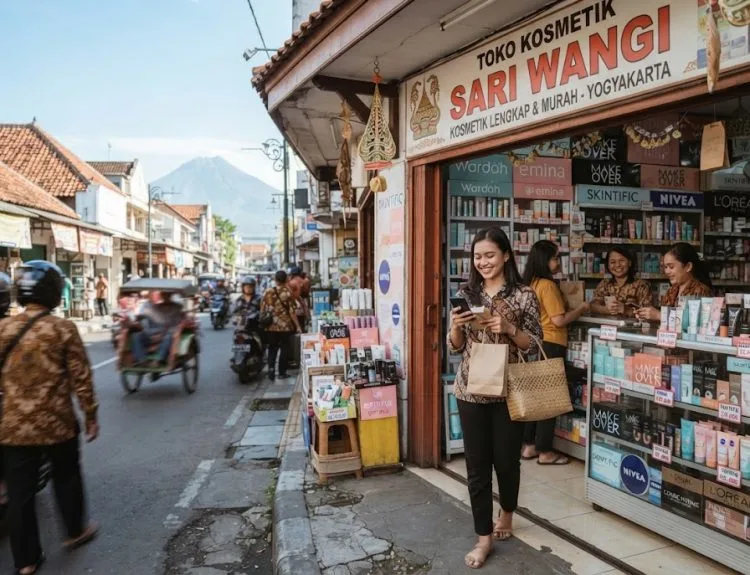 toko kosmetik terdekat dari lokasi saya