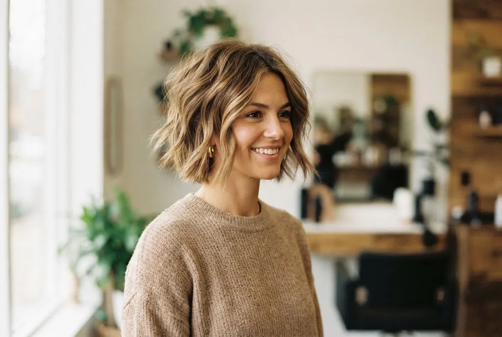Warna Rambut untuk Potongan Pendek agar Terlihat Lebih Bervolume