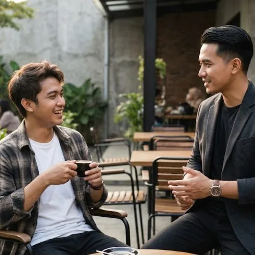 warna rambut yang bagus pria