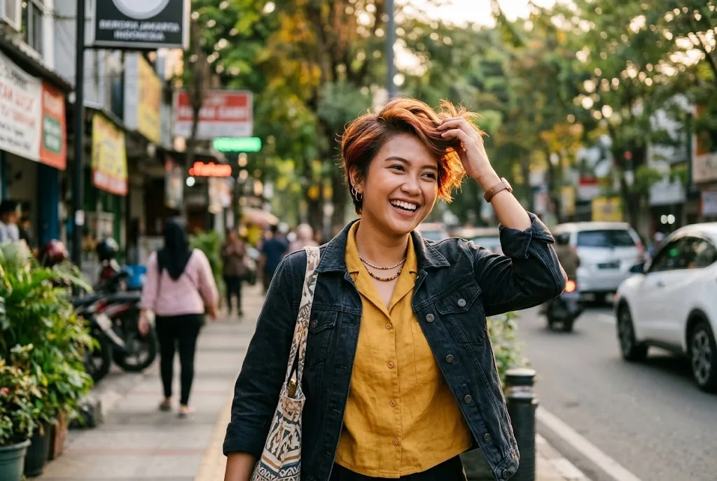 warna rambut yang bagus untuk rambut pendek